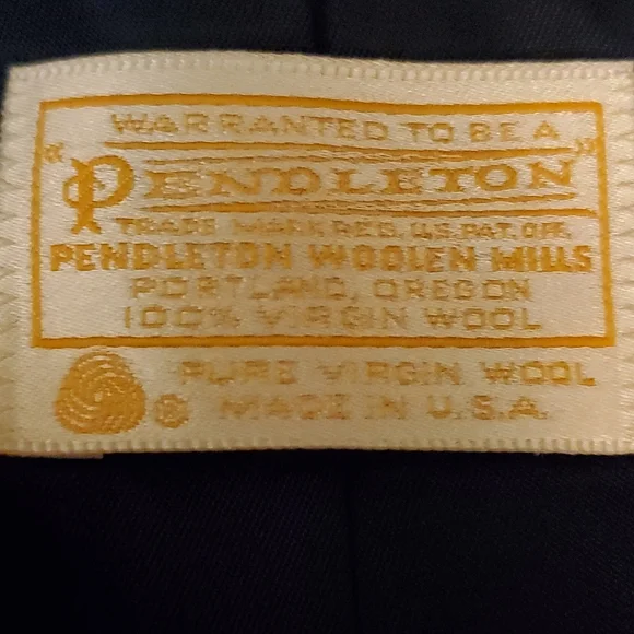 Pendleton navy blue suiting jacket size 10 - Picture 6 of 8